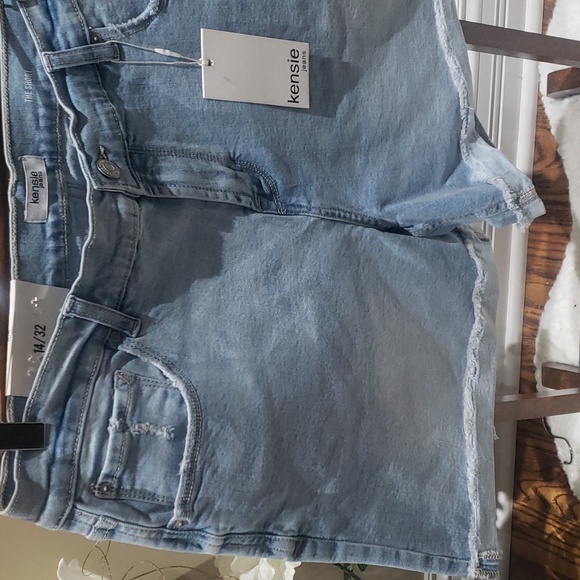Nwr Kensie jeans short 14/31 light blue - Picture 13 of 13